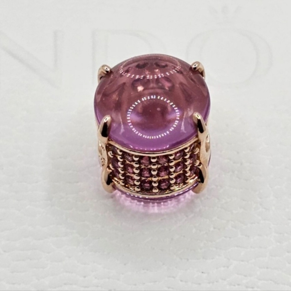 🎁Authentic Pandora ROSE CABOCHON CHARM - Picture 7 of 9